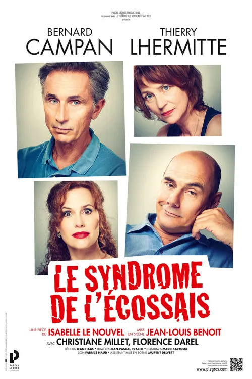 Affiche de Le syndrome de l'Ecossais | avec Thierry Lhermitte et Bernard Campan