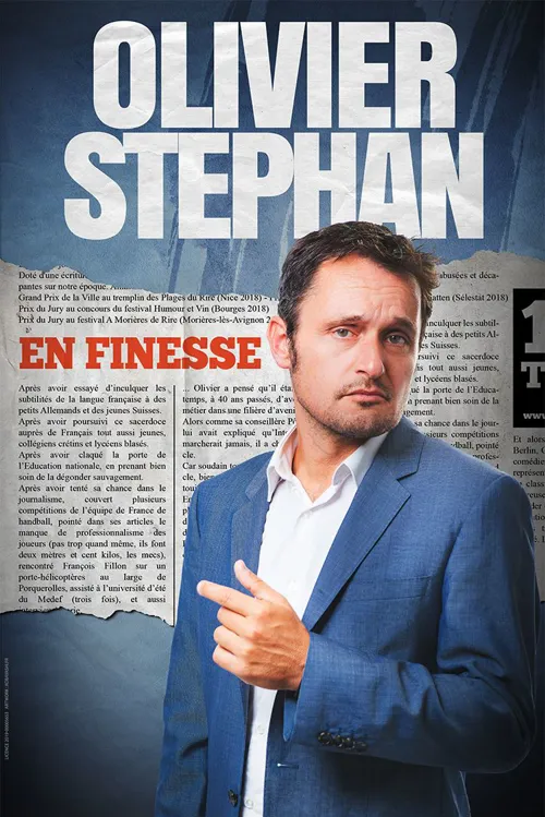Affiche de Olivier Stephan dans En finesse