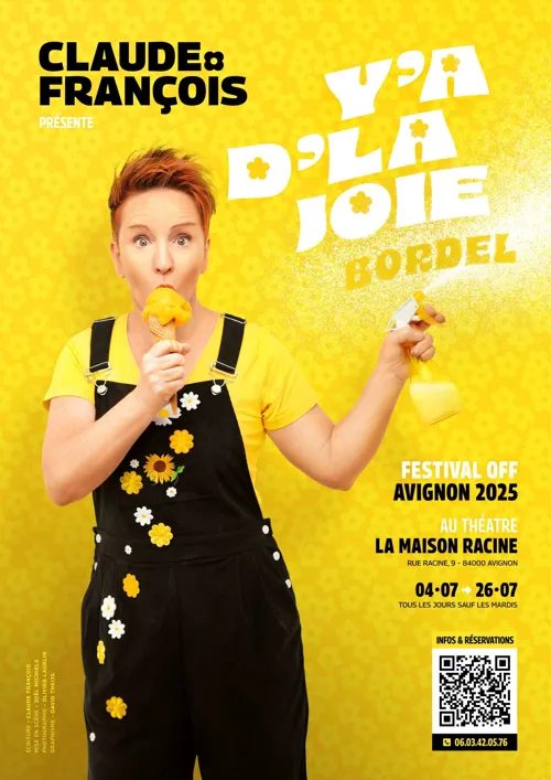 Affiche de Claude François dans Y'a d'la joie... bordel !