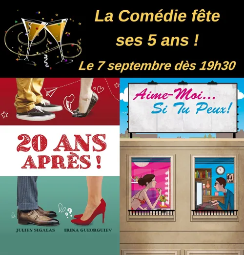 Affiche de La comédie de Grenoble fête son anniversaire !
