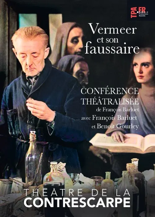 Affiche de Vermeer et son faussaire