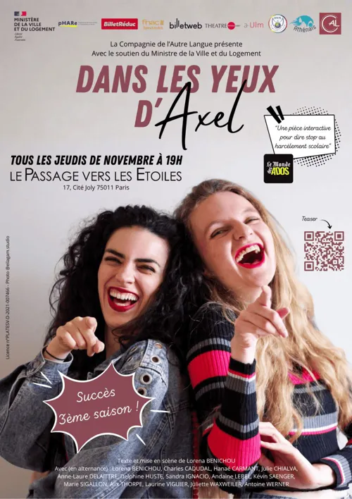 Affiche de Dans les yeux d'Axel