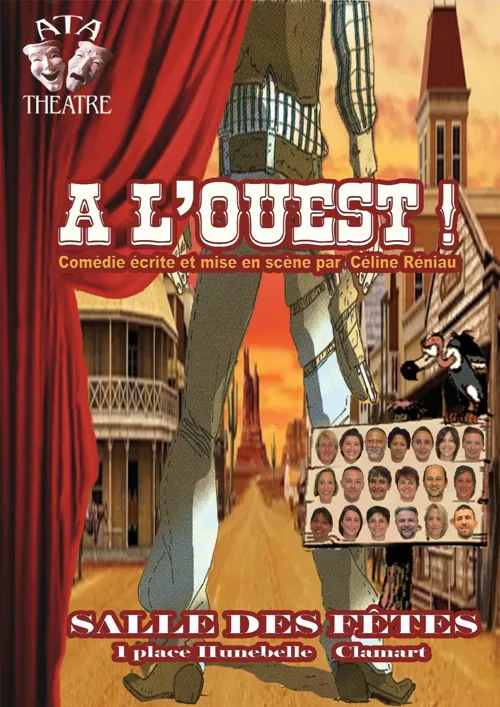 Affiche de A l'Ouest !