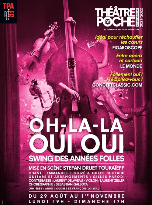 Affiche de Oh-la-la oui oui, Swing des années folles