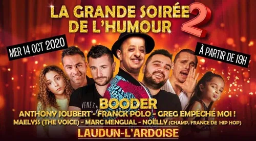 Affiche de La grande soirée de l'humour 2