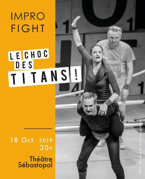 Affiche de Impro Fight : le choc des titans