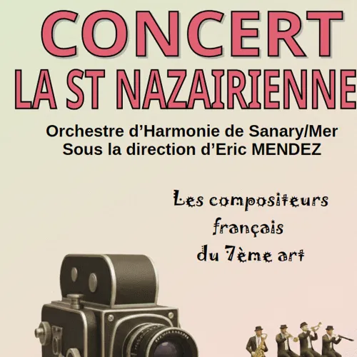 Affiche de La Saint Nazairienne : compositeurs du 7e art