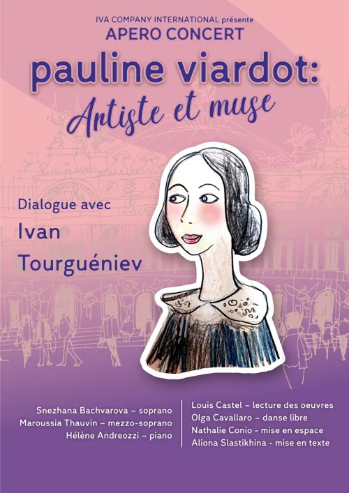 Affiche de Pauline Viardot : artiste et muse