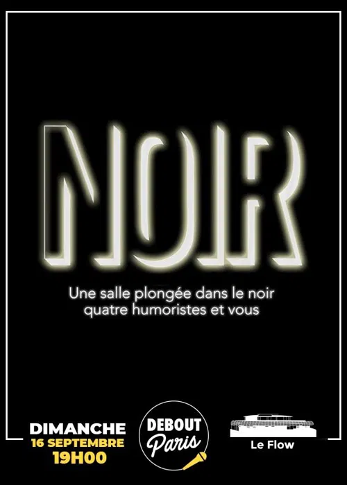 Affiche de Noir