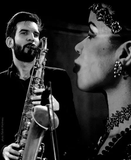 Affiche de Corentin Giniaux 4tet invite Nicolle Rochelle