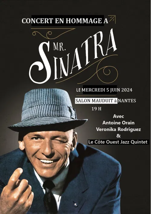 Affiche de Concert Jazz Hommage à Frank Sinatra
