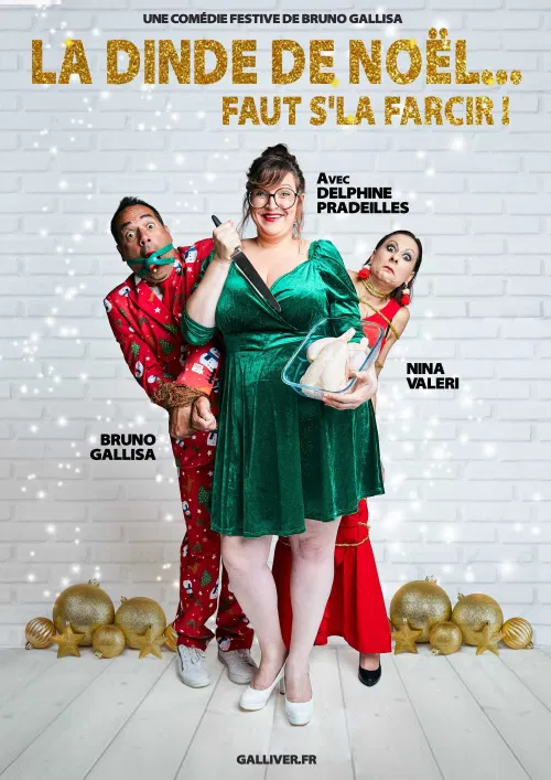 Affiche de La dinde de Noël... faut s'la farcir !