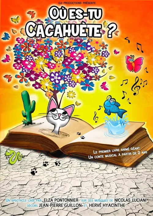 Affiche de Où es-tu Cacahuète ?