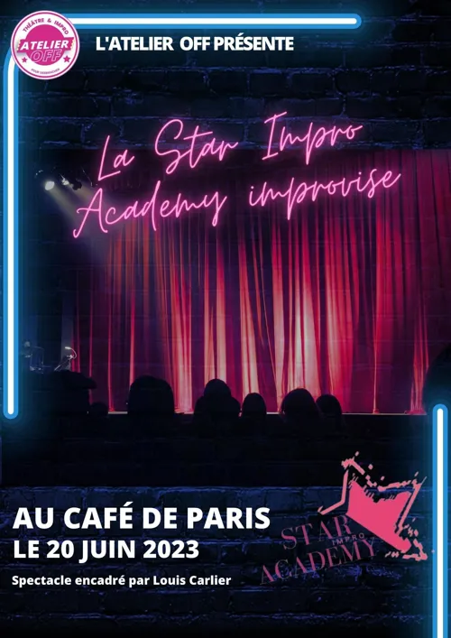Affiche de La Star Impro Academy improvise