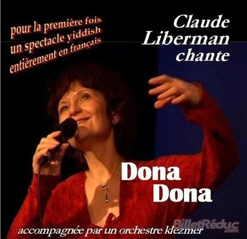 Affiche de Claude Liberman chante Dona Dona | Festival 7.8.9.