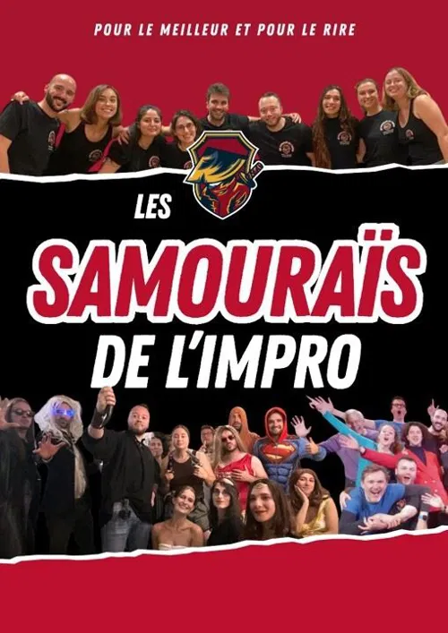 Affiche de Les samouraïs de l'impro