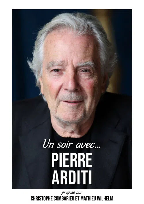 Affiche de Un soir avec Pierre Arditi