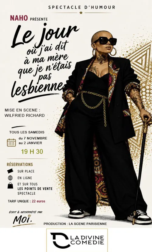 Affiche de Naho dans Le jour où j'ai dit à ma mère que je n'étais pas lesbienne