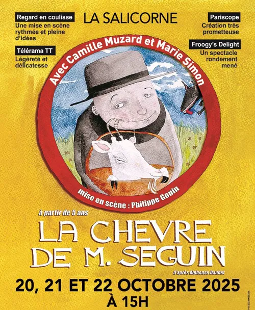 Affiche de La chèvre de monsieur Seguin