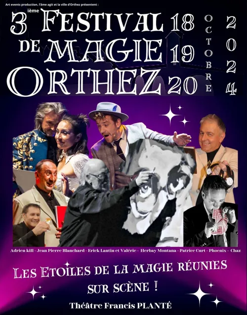 Affiche de Festival de magie Orthez : Gala de Prestige