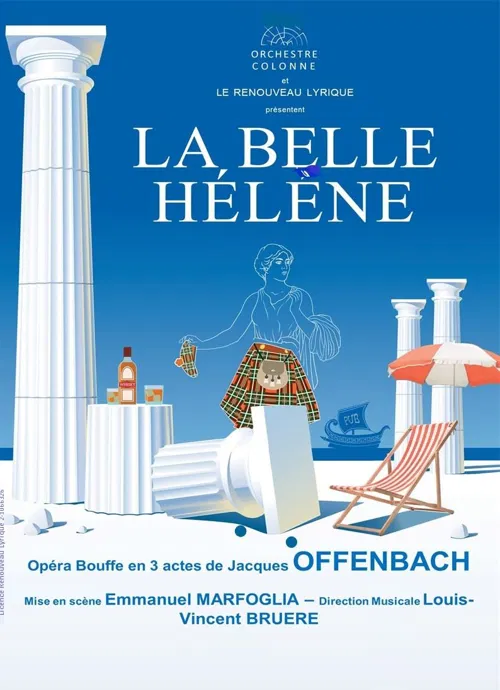 Affiche de La belle hélène
