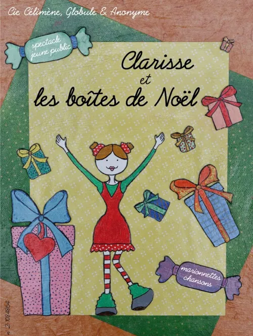 Affiche de Clarisse et les boîtes de Noël (version 3 à 8 ans)