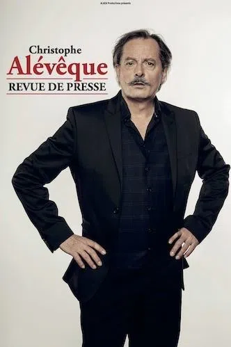 Affiche de Christophe Alévêque dans Revue de presse