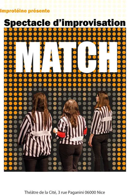 Affiche de Match d'improvisation