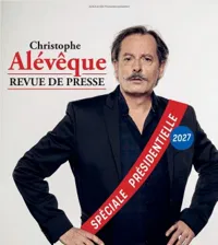 Affiche de Christophe Alévêque dans Revue de presse