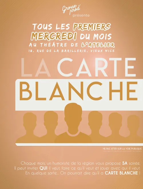 Affiche de Carte Blanche