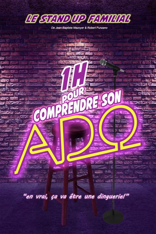 Affiche de 1heure pour comprendre son ado