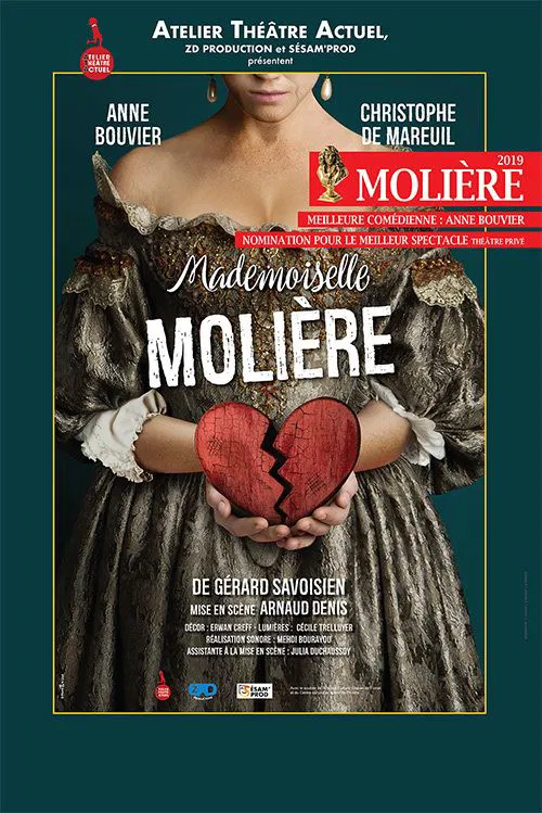 Affiche de Mademoiselle Molière