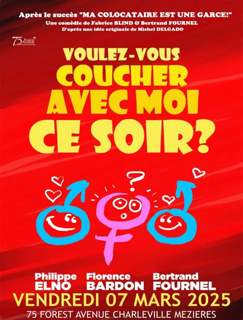 Affiche de Voulez vous coucher avec moi ce soir