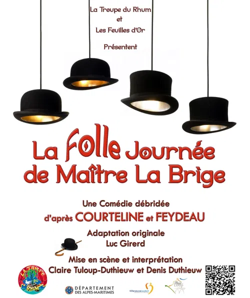 Affiche de La folle journée de Maître La Brige