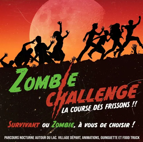Affiche de Zombie Challenge : La Course Des Frissons | Lac de saint Palais sur mer