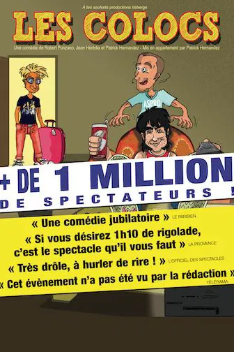 Affiche de Les colocs