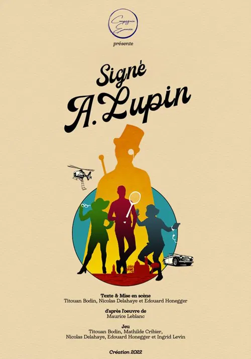 Affiche de Signe A. Lupin