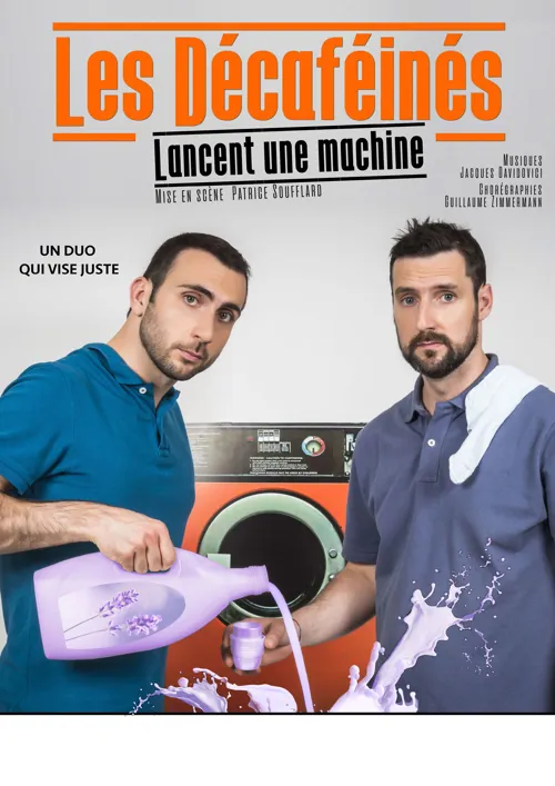 Affiche de Les Décaféinés dans Les Décaféinés lancent la machine