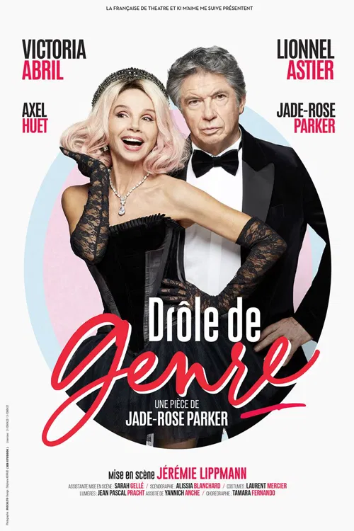 Affiche de Drôle de genre | avec Victoria Abril et Lionnel Astier