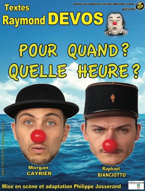 Affiche de Pour quand ? Quelle heure ?