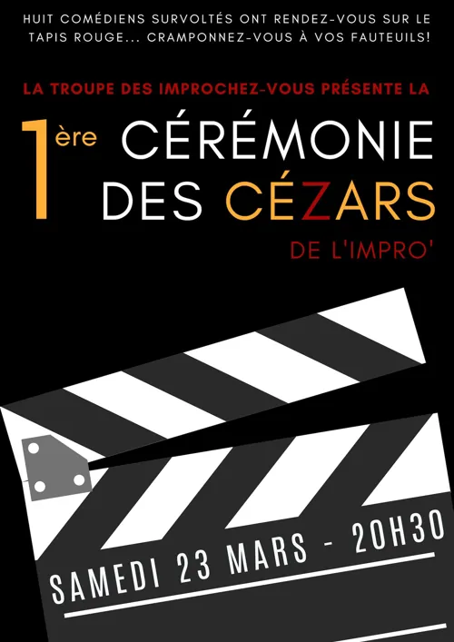 Affiche de Les Cézars de l'impro par les Improchez-Vous
