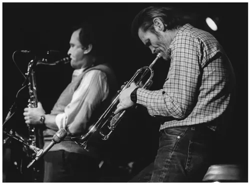 Affiche de Fabien Mary fête Chet Baker & Stan Getz