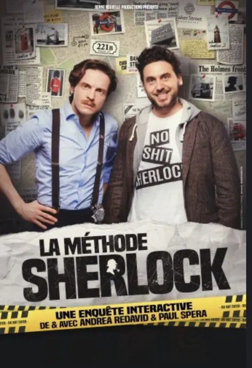 Affiche de Andrea Redavid et Paul Spera dans La Méthode Sherlock