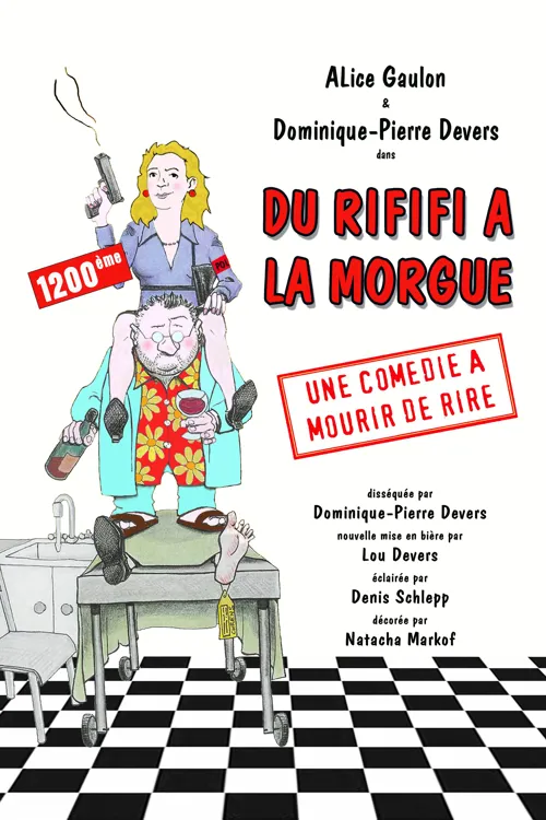 Affiche de Du rififi a la morgue