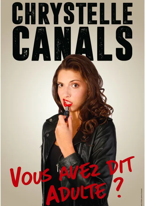 Affiche de Chrystelle Canals dans Vous avez dit adulte?