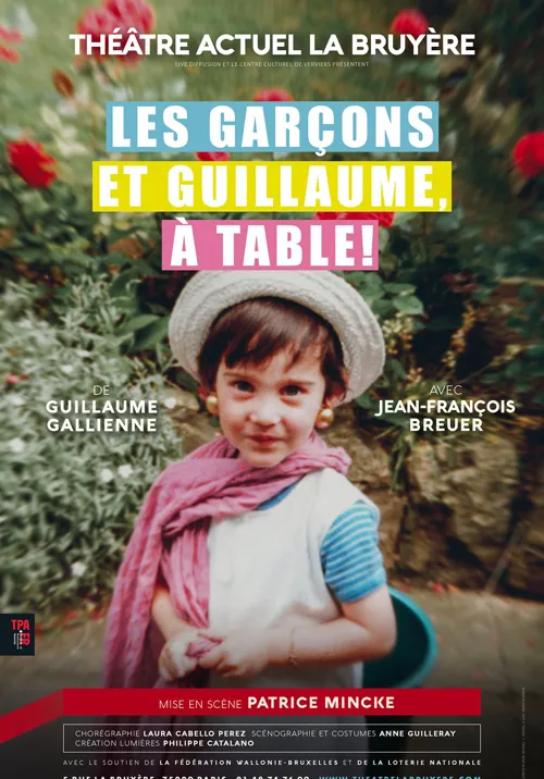 Affiche de Les garçons et Guillaume, à table !