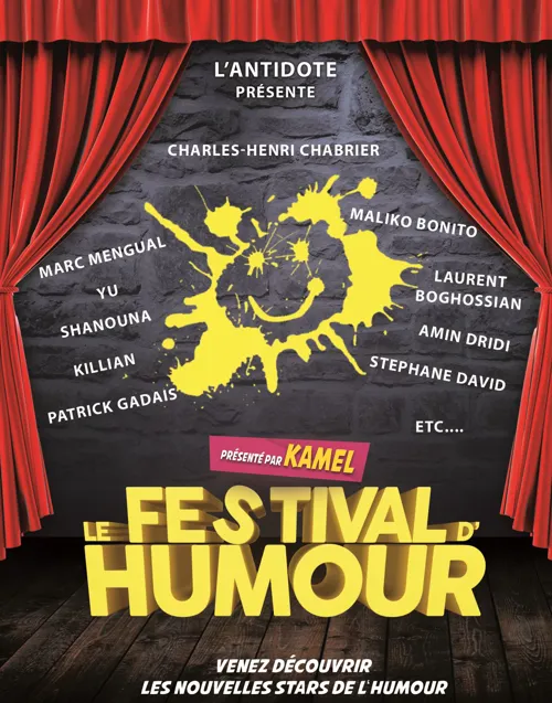 Affiche de Kamel présente Le festival de L'Humour