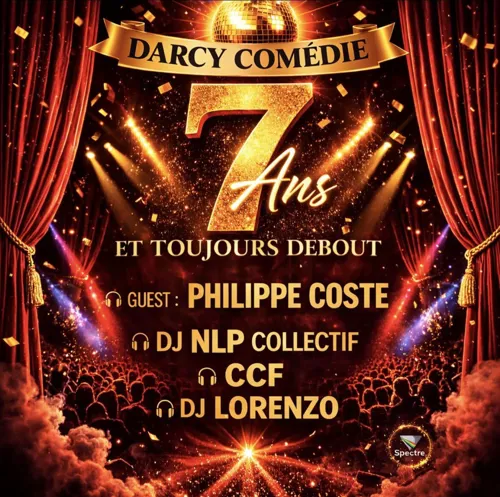 Affiche de Soirée anniversaire du Darcy Comédie