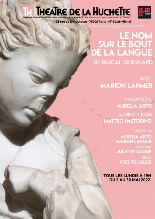 Affiche de Le nom sur le bout de la langue