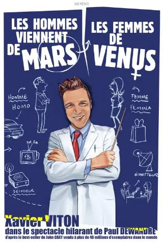 Affiche de Les hommes viennent de Mars, les femmes de Venus